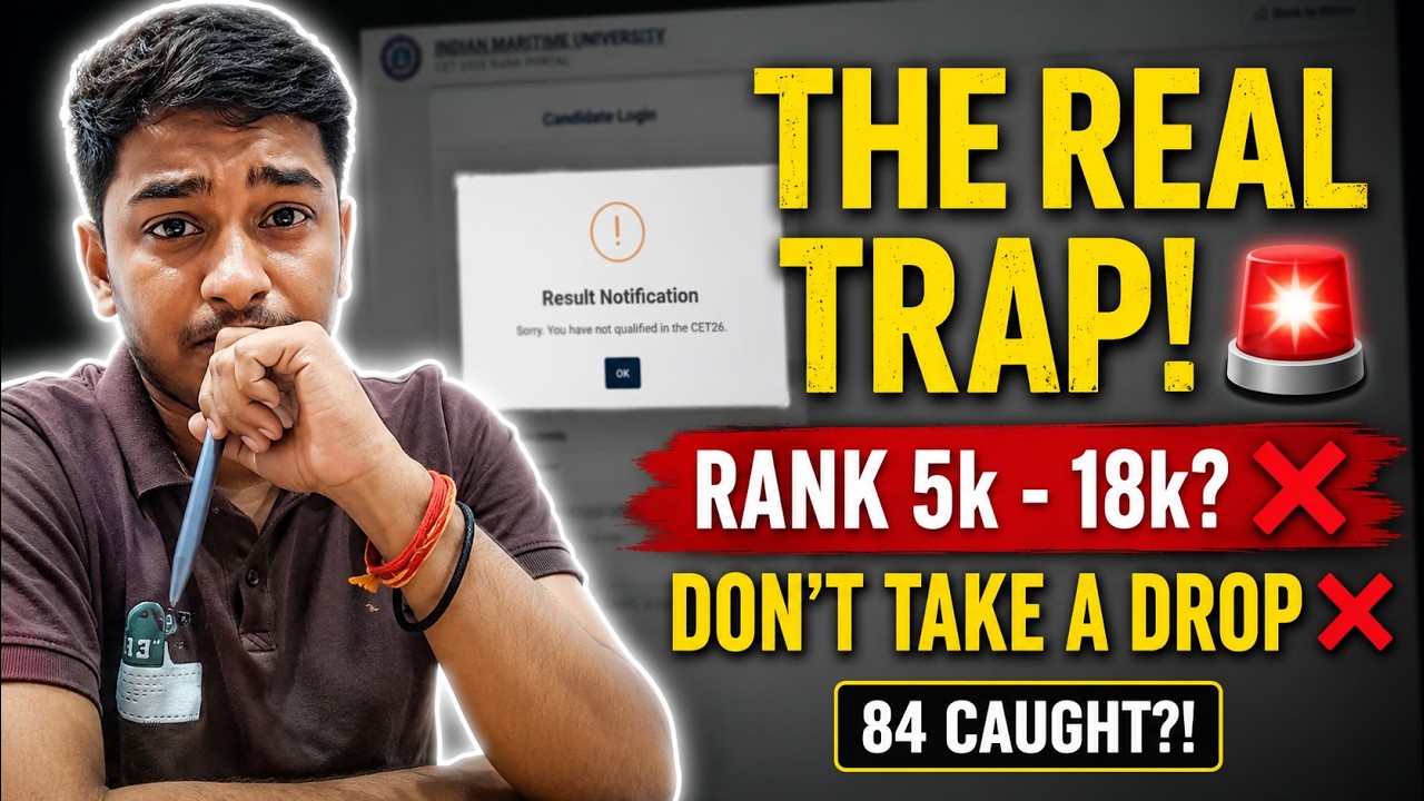 The IMU CET 2026 TRAP! 🚨 84 Caught, Cutoff Reality & Backup Plan (Drop)  | VECTOMAR