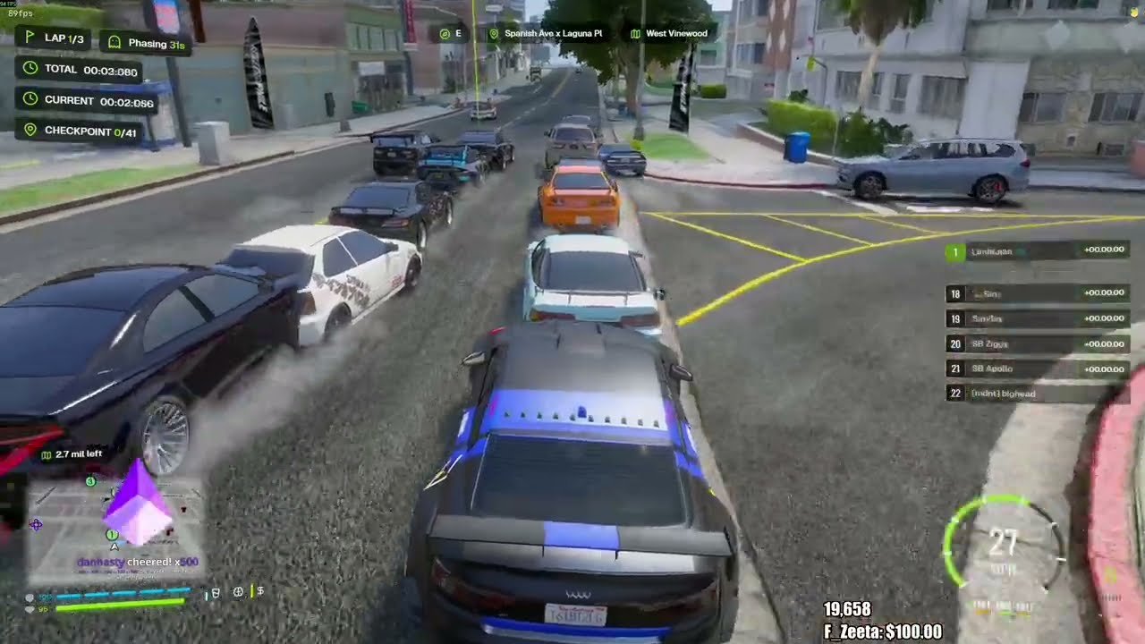 Чава поднимается на подиум в своей первой гонке за много лет с помощью драфтера | Prodigy RP | GT...