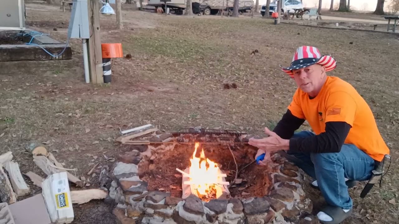 My Fire Pit Preparations - Let's Have A Blaze!