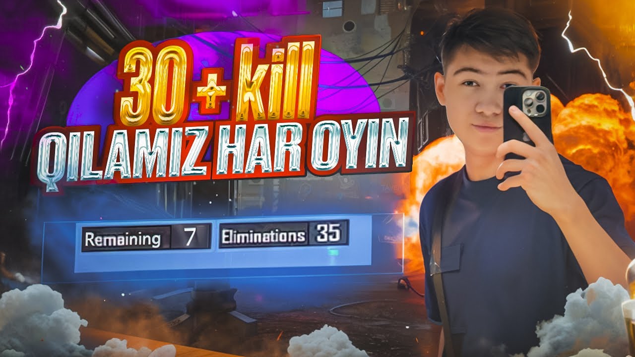 SKIL1UZB ERANGELDA OLSAM SHART BAJARAMAN☠️ - 25 KD