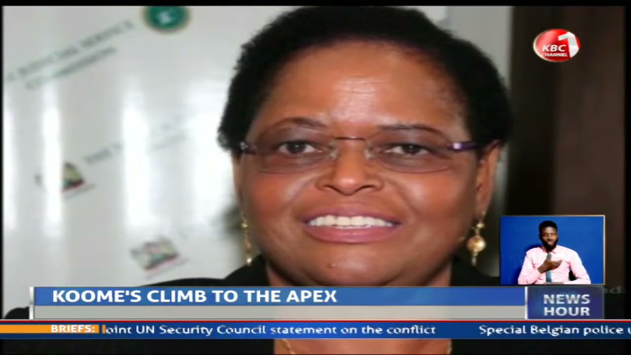 Lady Justice Martha Koome makes history as Kenya&rsquo;s first female CJ