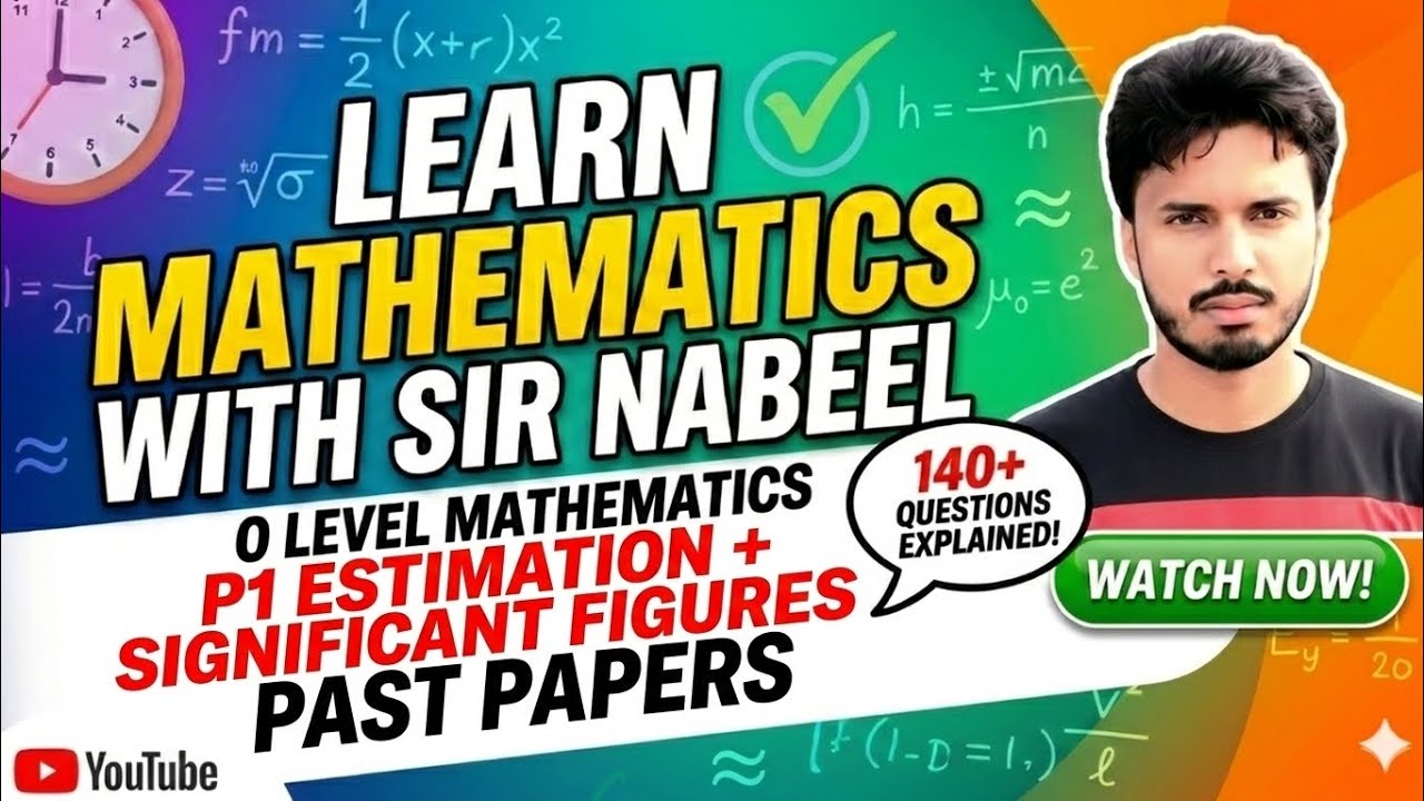 P1 Math Topic 3 Estimation and Significant figure Solved Past Papers May/June Exam #fastcambridge