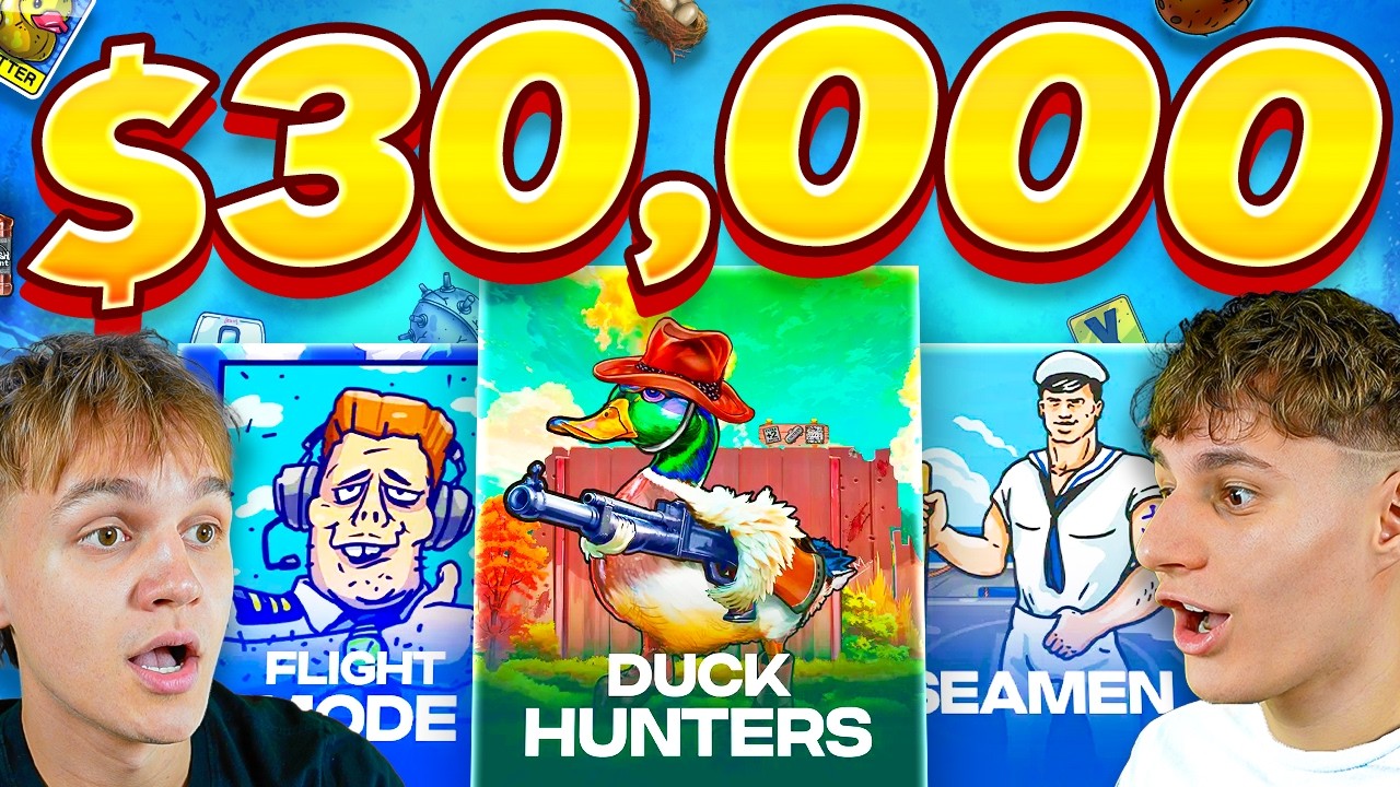 WE SPENT $30,000 ON OUR FAVORITE NOLIMIT CITY SLOTS (MULTIPLE MAX WINS)