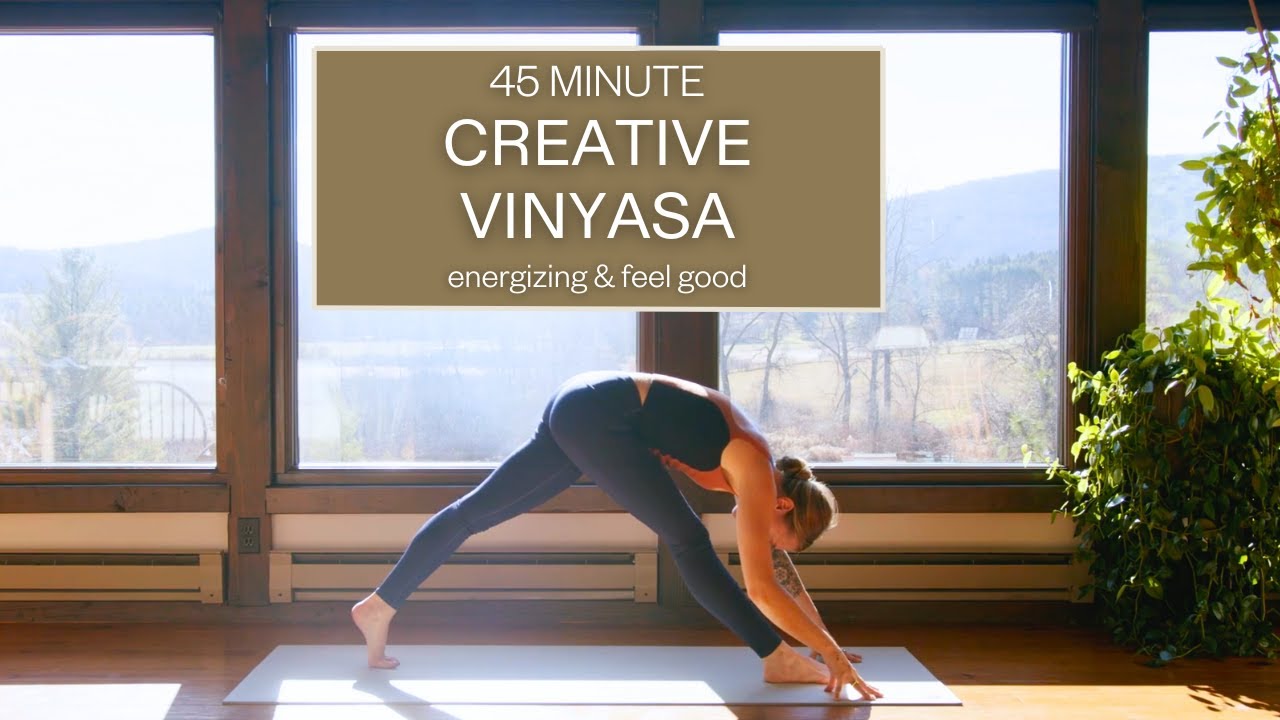 45 Minute Energizing Yoga to Feel Good | all levels + studio style flow