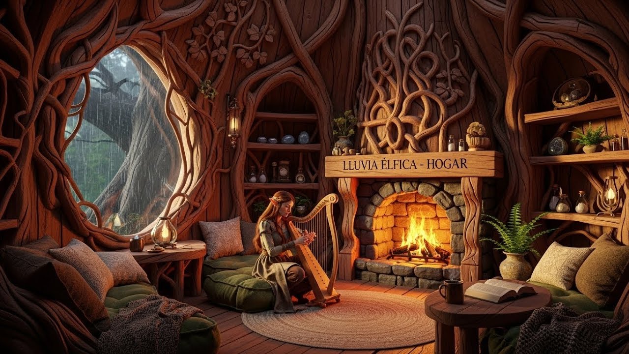 EL CANTO DE LOS ELFOS BLANCOS 🌙 - MÚSICA DE FANTASÍA PARA EL ALMA