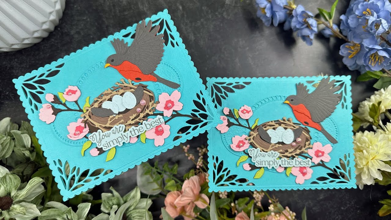 Partial See Through Cards Using All DieCuts | Honey Bee Stamps