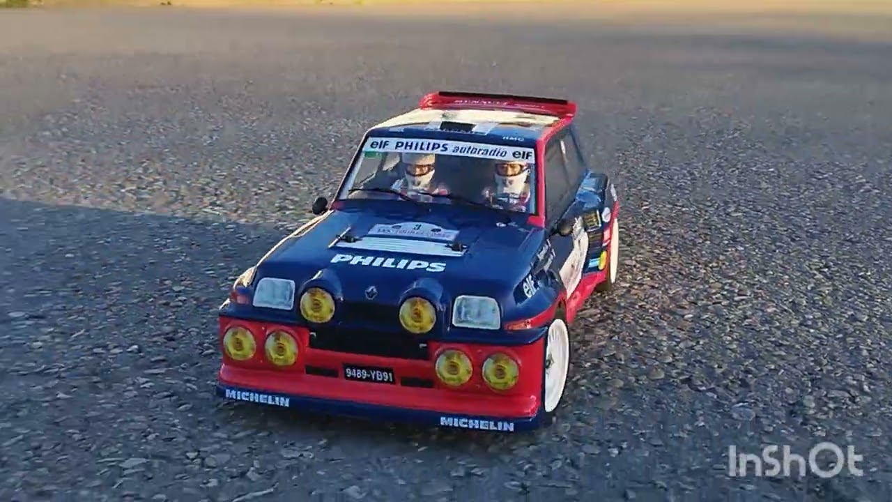 Renault 5 Maxi Turbo grupo B. TT02-R 1/10 RC