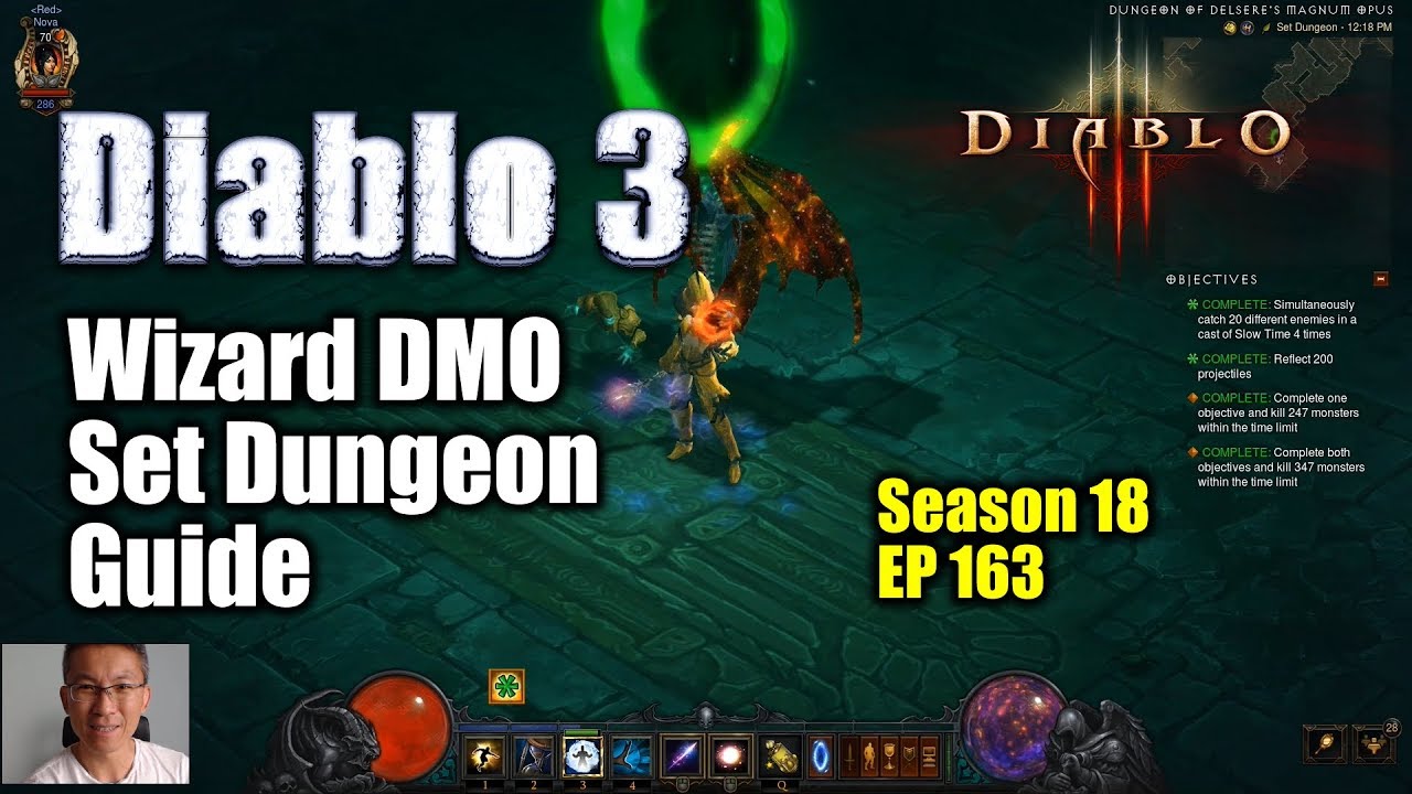 [Diablo 3] Wizard DMO Set Dungeon Guide