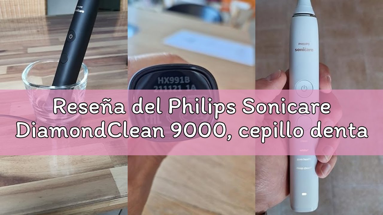 Reseña del Philips Sonicare DiamondClean 9000, cepillo dental eléctrico, paquete doble, cepillo dent