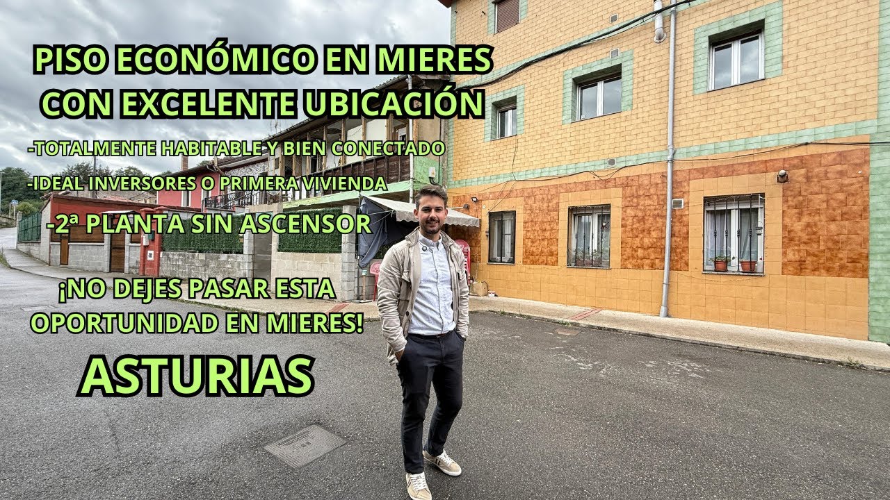 * 59.000€*🏠 PISO EN VENTA EN MIERES!! #inmobiliariaknock  #shorts