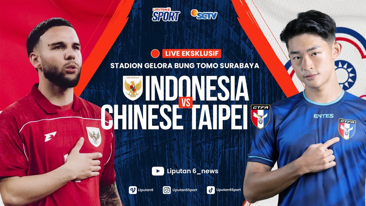 🔴LIVE REACTION EKSKLUSIF GELORA BUNG TOMO Timnas Indonesia vs Chinese Taipei | FIFA MATCH DAY