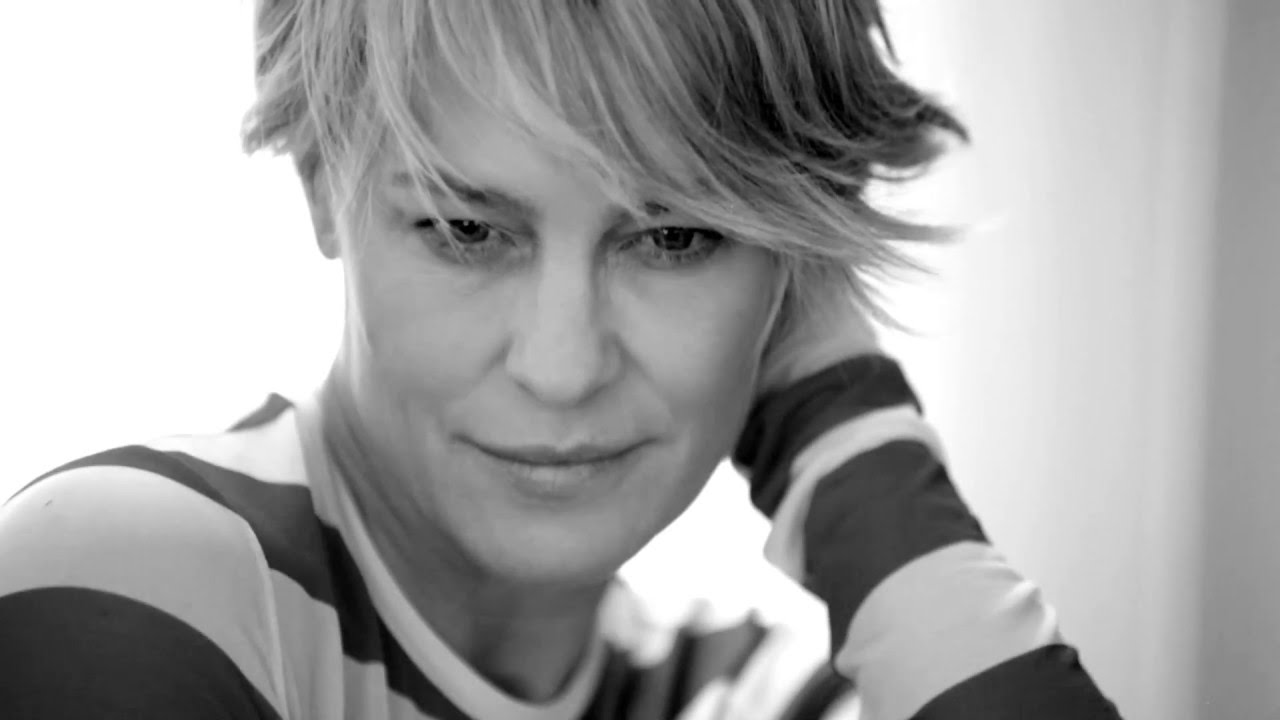 Behind the scenes: Robin Wright for Harper's Bazaar April 2016