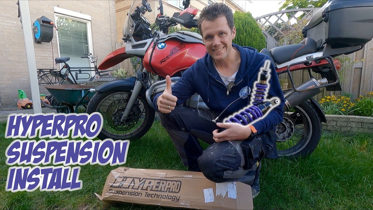 BikeMods - установка HyperPro - R1100GS