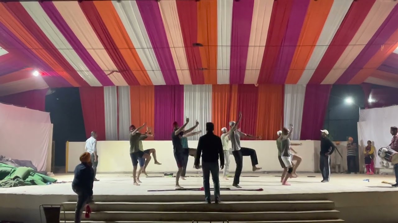 College of Agriculture Bhangra Rehearsal