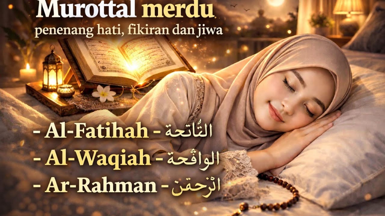 Murottal merdu penenang hati, fikiran dan jiwa