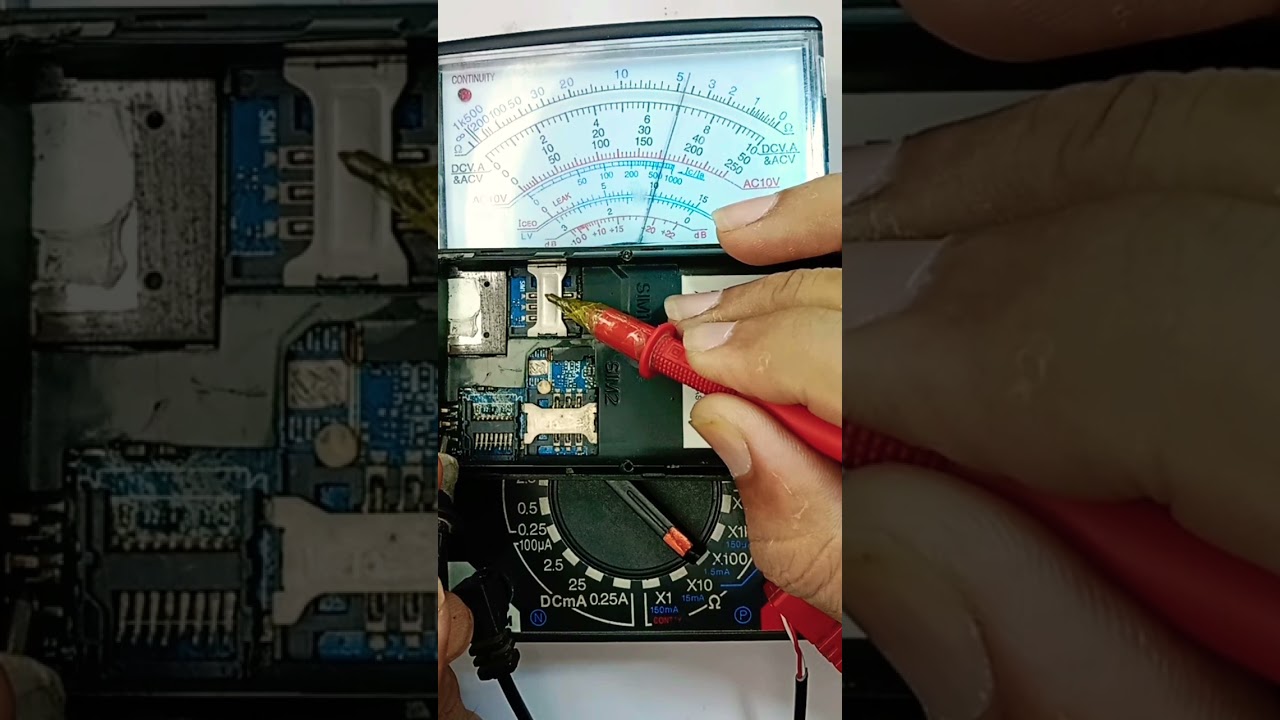 Check Short In Mobile Board With Meter 💥 #saadmobileschiniot #short #meter #mobile #above