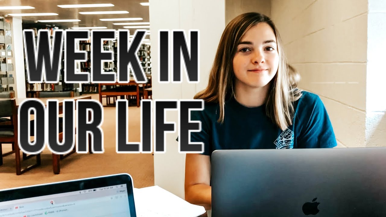 College Week in Our Life! Birthday, Studying, Workouts