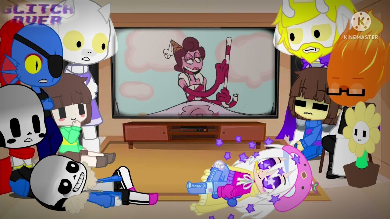 Undertale reacts to a 'Cuphead The Musical'