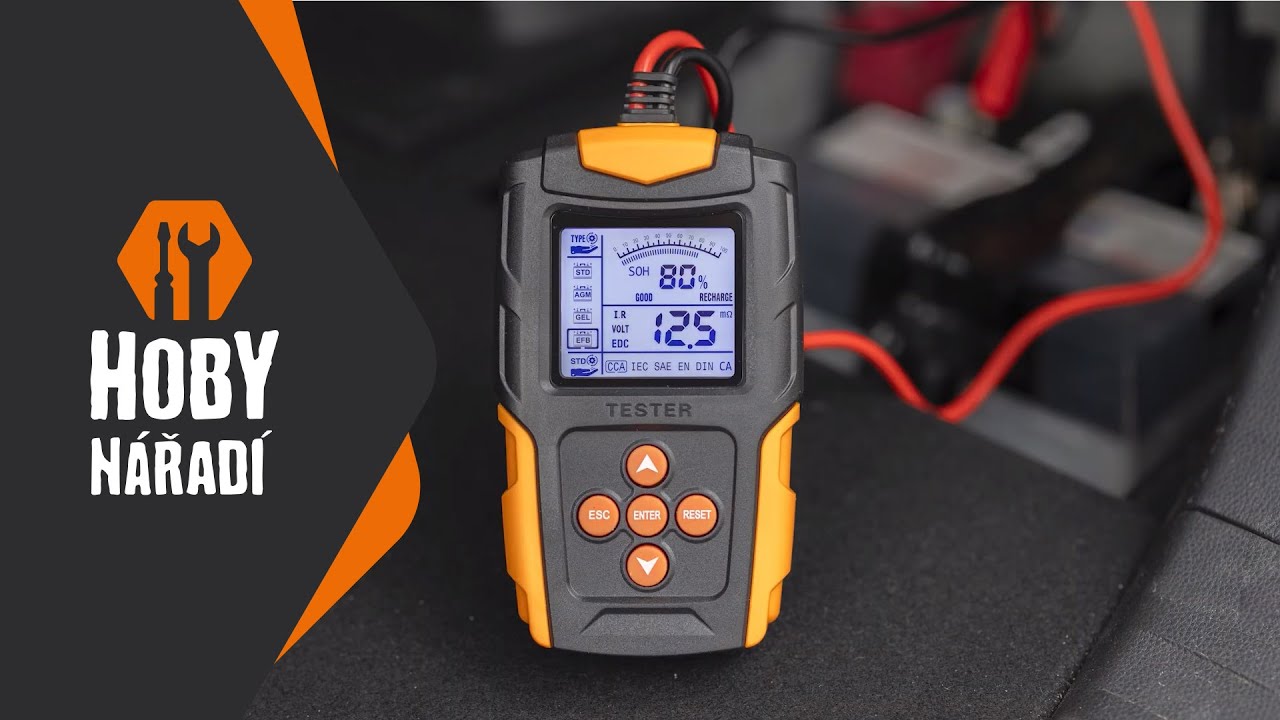 Odhalte pravdu o své baterii! 💪Tester MAR-POL 12/24V ti ukáže jak. 😉