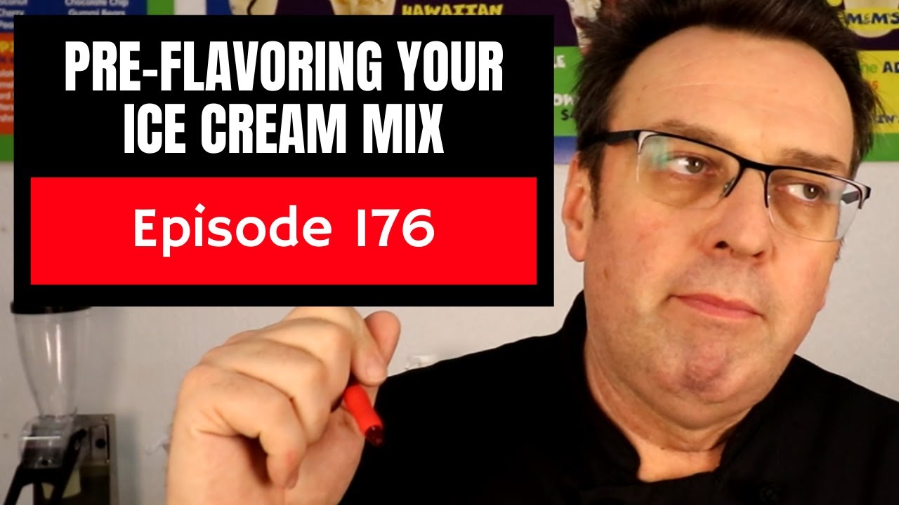 Pre-flavoring Your Ice Cream Mix