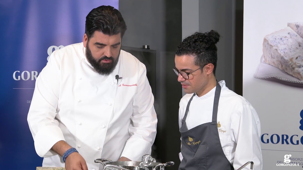 Quaglia, scarola liquida e gorgonzola alla piastra - Le ricette di A. Cannavacciuolo