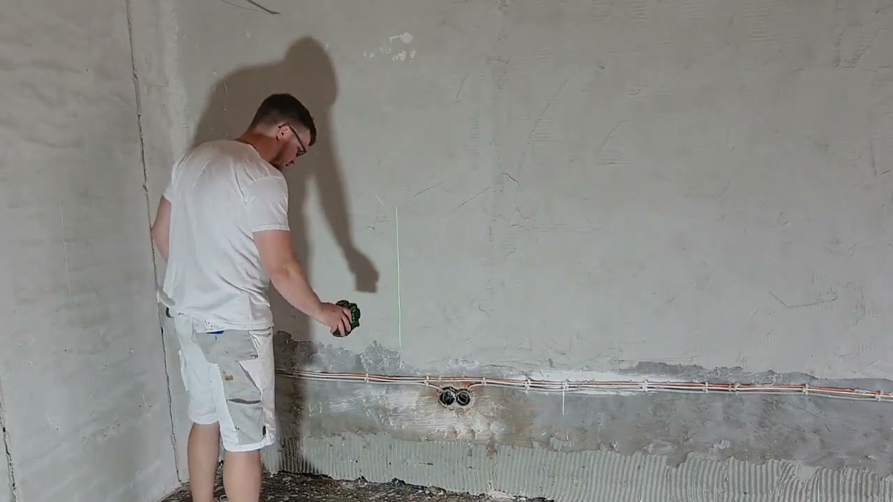 Feuchte W&auml;nde verkleiden mit Zementfaserplatten Teil 1