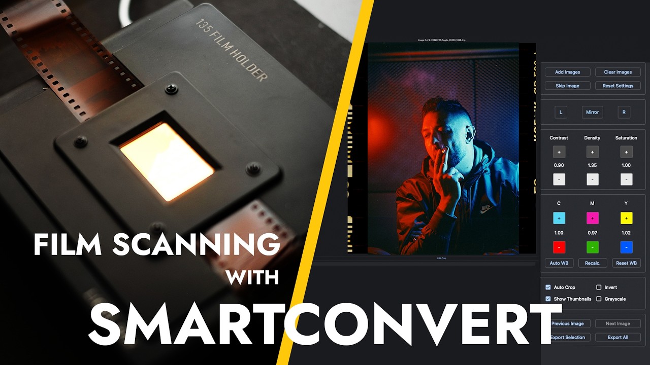 Самый быстрый процесс сканирования плёнки? Тестируем SmartConvert от Filmomat