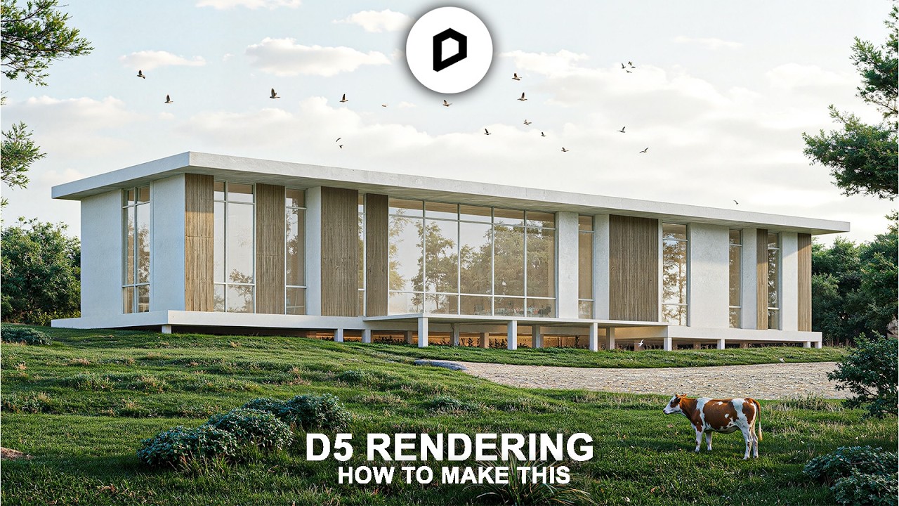 d5 exterior render element workflow