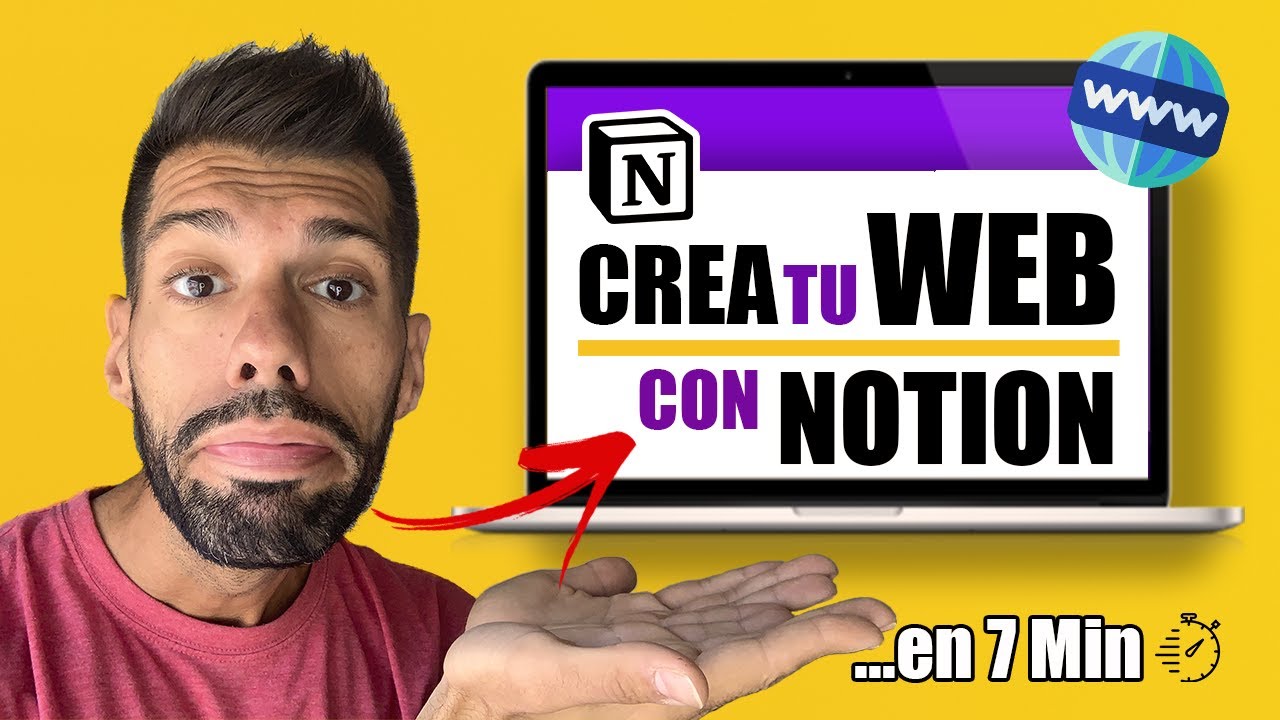 Crea TU WEB con Notion ⚡️ GRATIS [ En 7 Minutos ] #tp21challenge