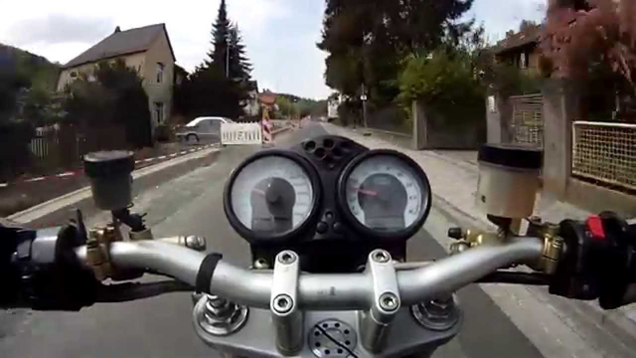 Ducati Monster S4R vs. Suzuki GSX-R 1000, Termignoni kit sound