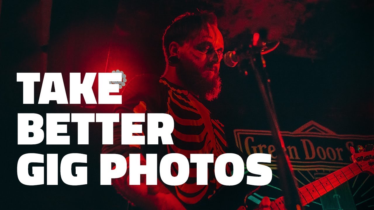 How to photograph a live gig. take better photos in low light at gigs and events