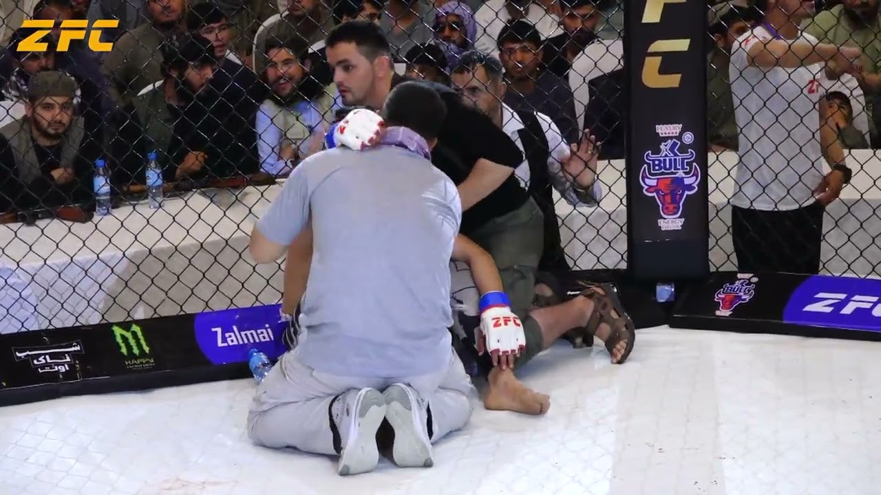 ZFC6 Muhammad Fahim Mirbaz VS Sebgatullah Walizada in Knock Out Knight.