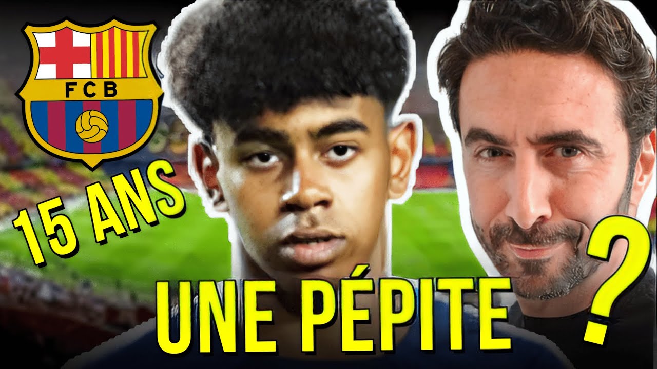 🔥 Qui est Lamine Yamal, cette p&eacute;pite du Bar&ccedil;a de 15 ANS ? 👀 (Le nouveau Ronaldinho ?)