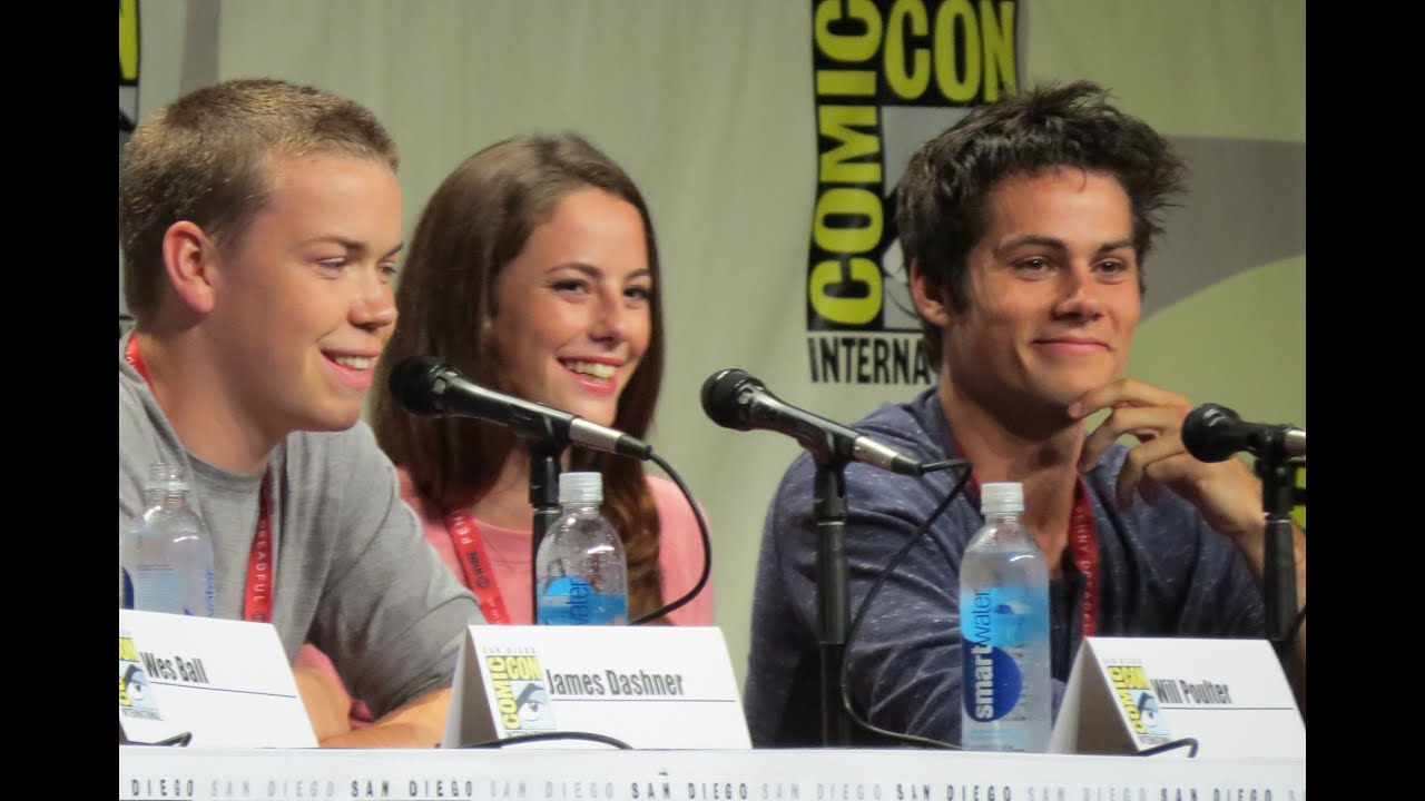 Dylan OBrien (The Maze Runner) Most Difficult Scene at Comic-Con 2014