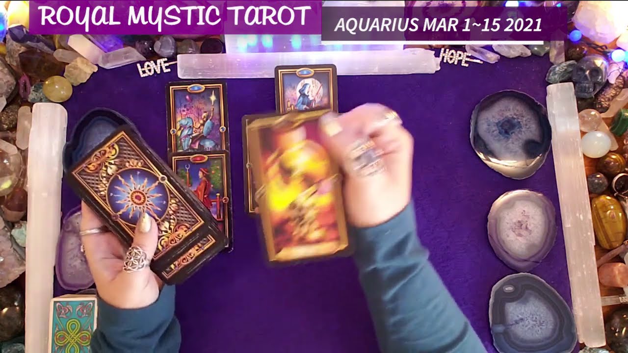 AQUARIUS MARCH 1ST-15TH 2021 WOW!!! BEGINS WITH THE SUN AND ENDS WITH THE SUN! 4 TENS IN BETWEEN!!!