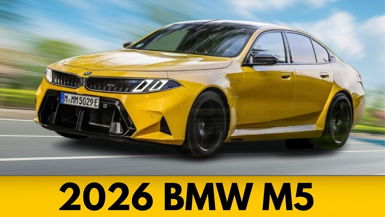 NEXT-LEVEL BEAST! 🔥 2026-2027 BMW M5 G90 Facelift &ndash; Insane Power & Bold New Look!