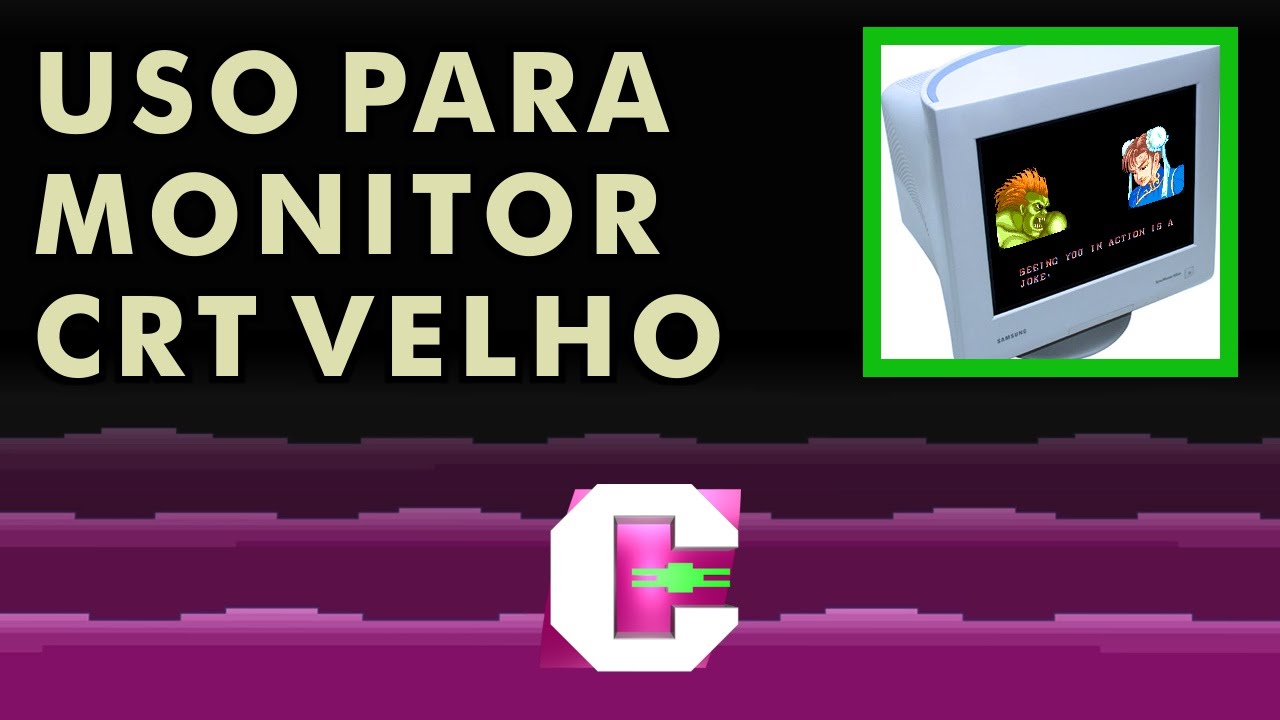 Uso Para Monitor CRT Velho
