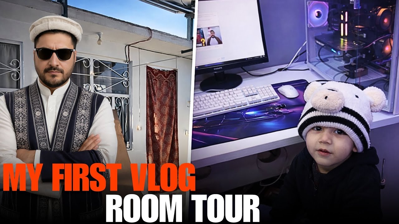 My first room tour vlog from Afghanistan