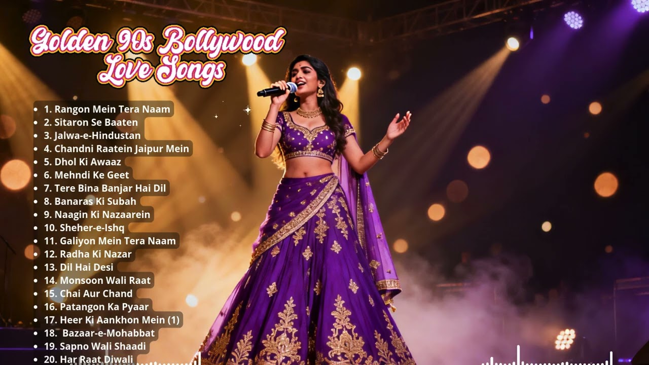 90s Hindi Romantic Songs Full Playlist – Timeless Bollywood Love Era
