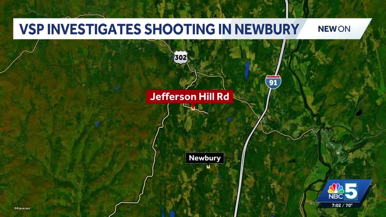 Man shot along road in Newbury, Vermont, State Police investigating