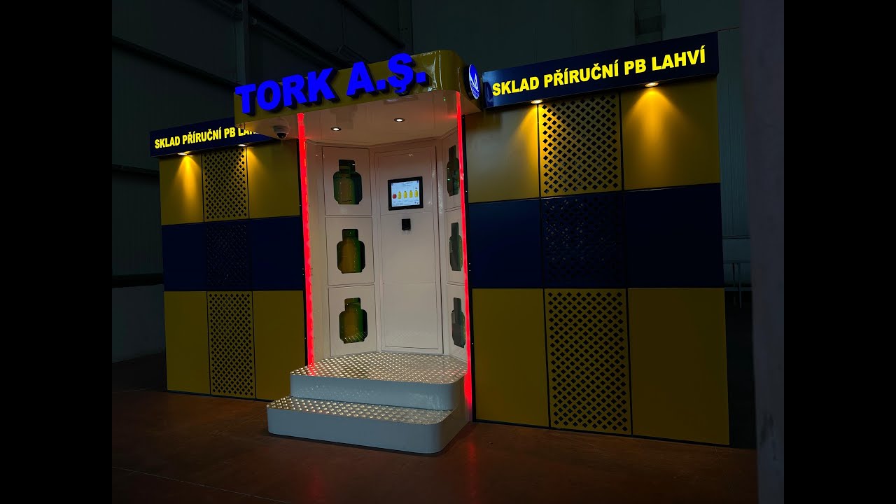 LPG Gas Cylinder Vending Machine - Innovative and Safe Solution!