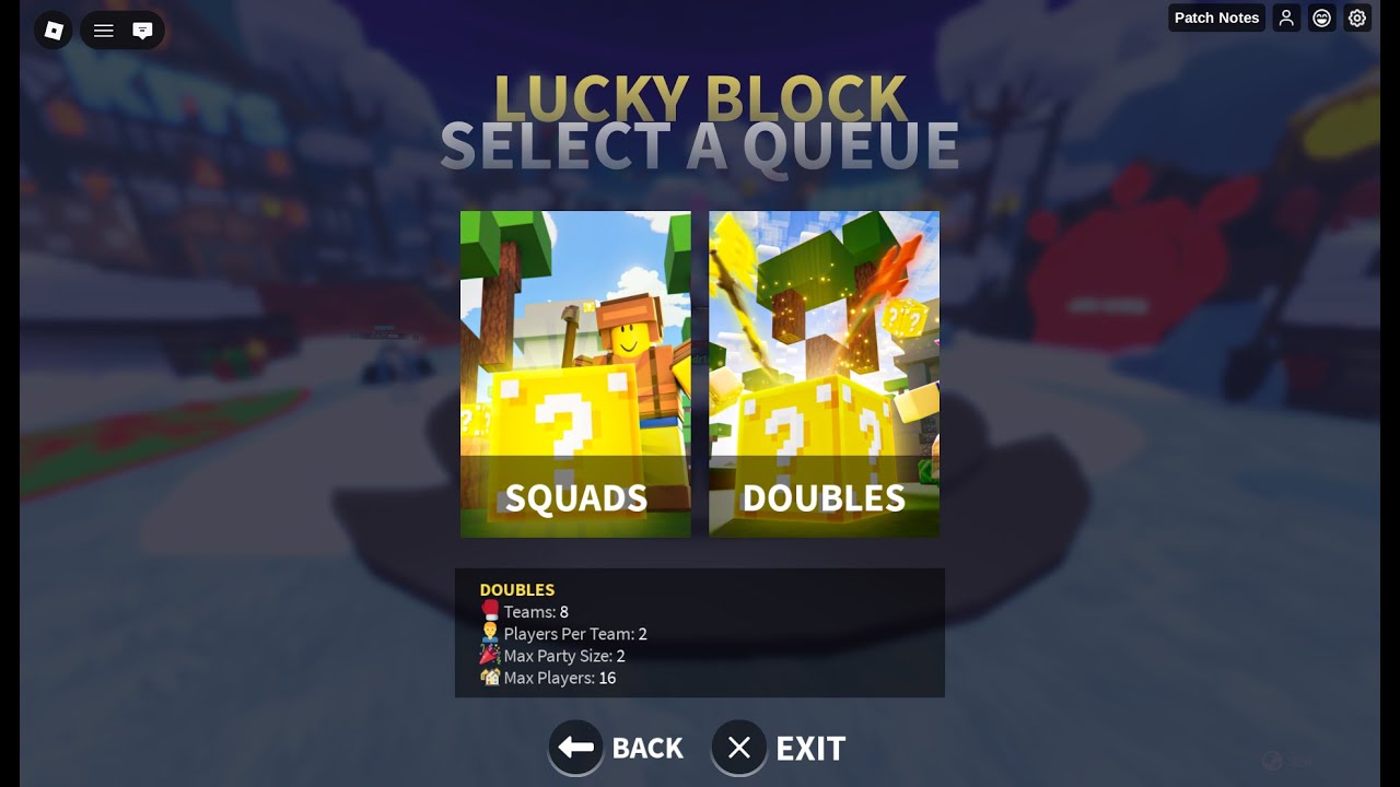 Roblox Bedwars Lucky Block GameMode Play