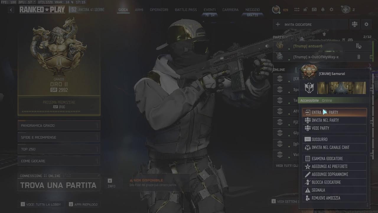 Ti aspetto in live