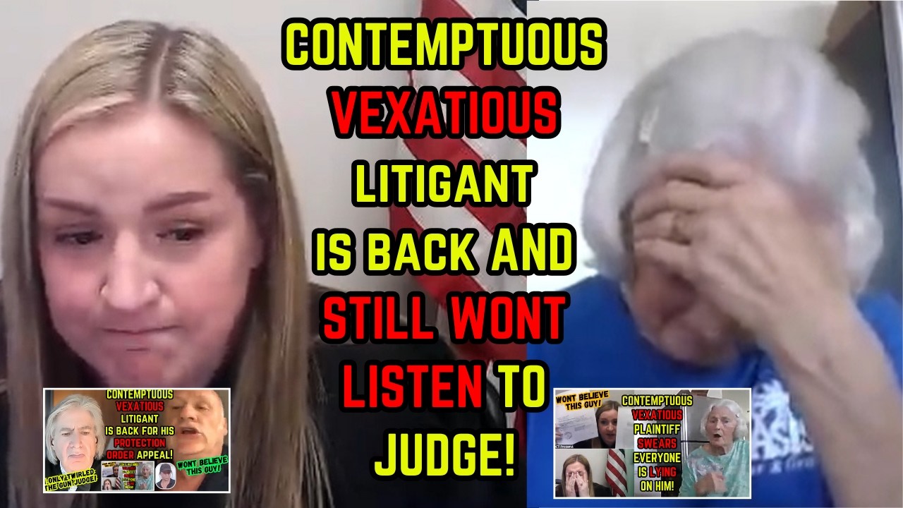 Contemptuous Plaintiff is BACK for SECOND Small CLaims Trial BUT Screws up and STILL Won't Listen!