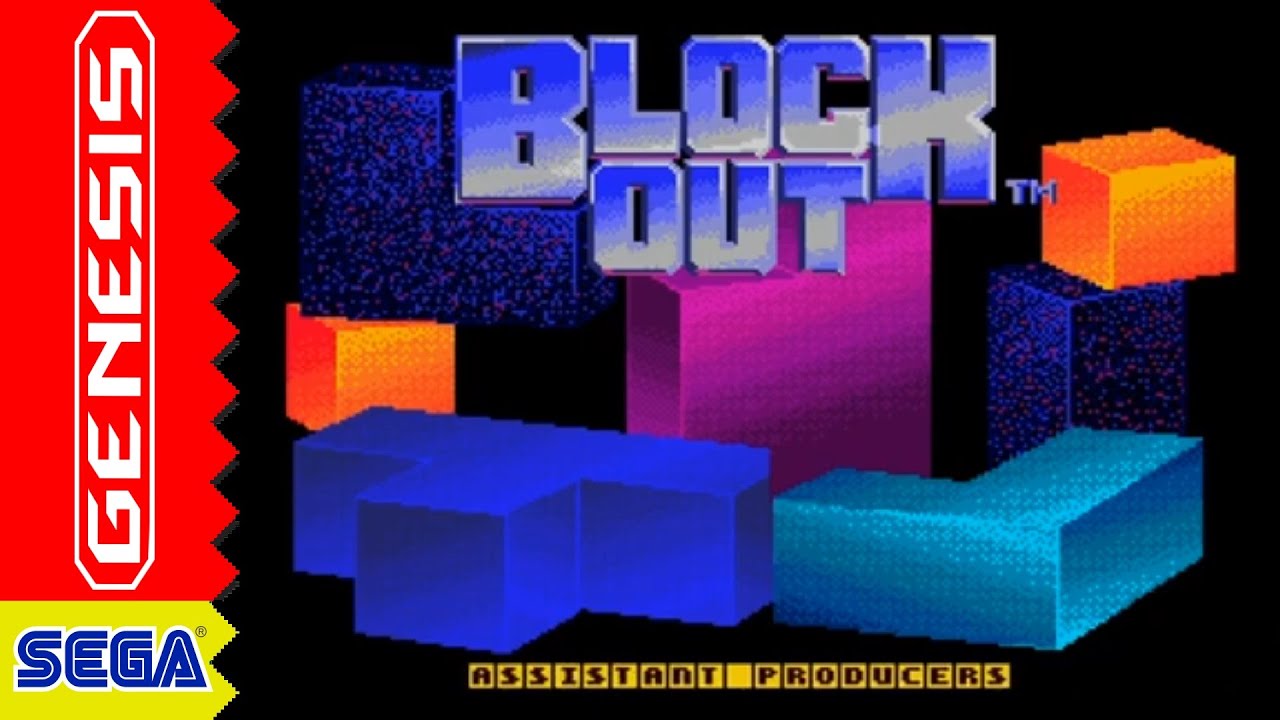Blockout (Mega Drive/Genesis) - Longplay