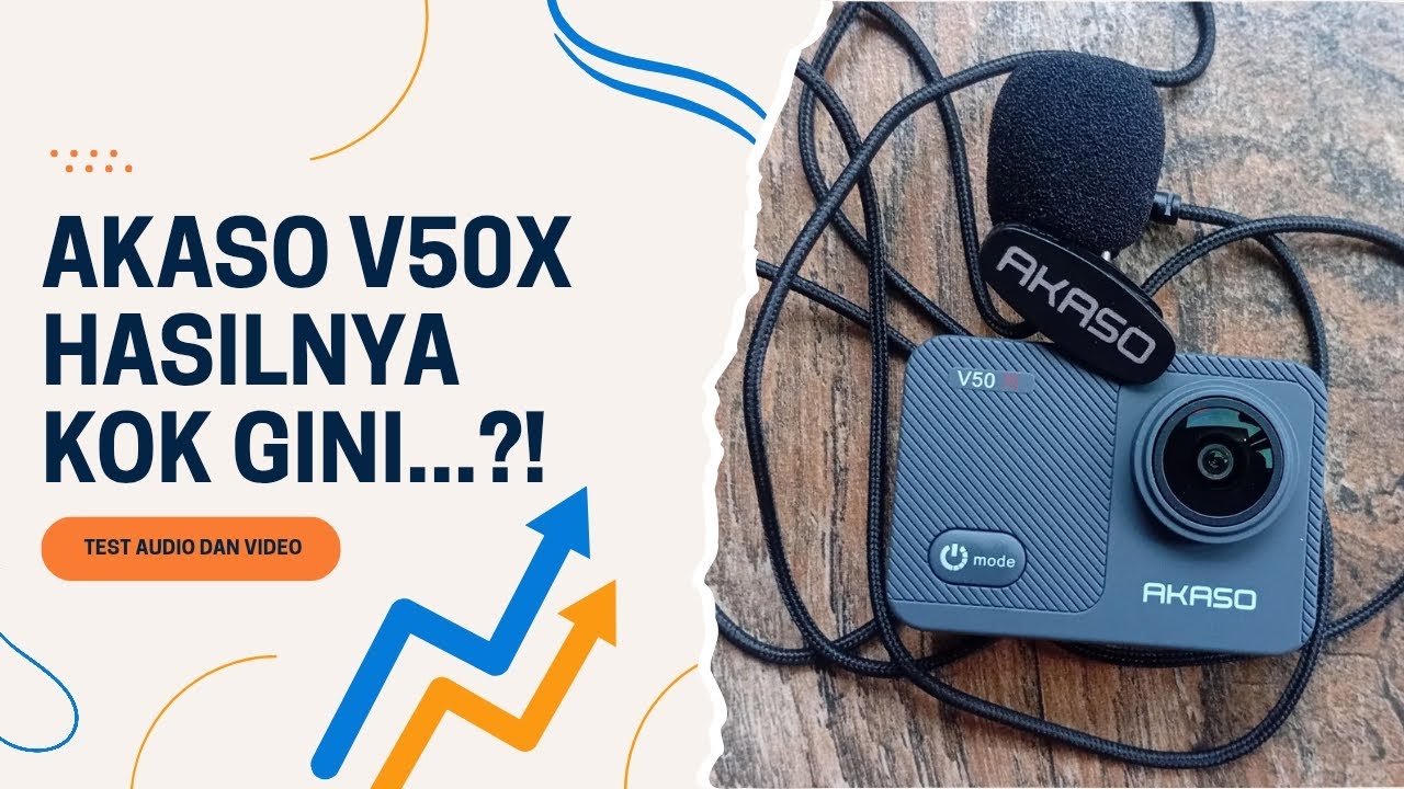 Review Camera Akaso v50x hasilnya kok gini...?!