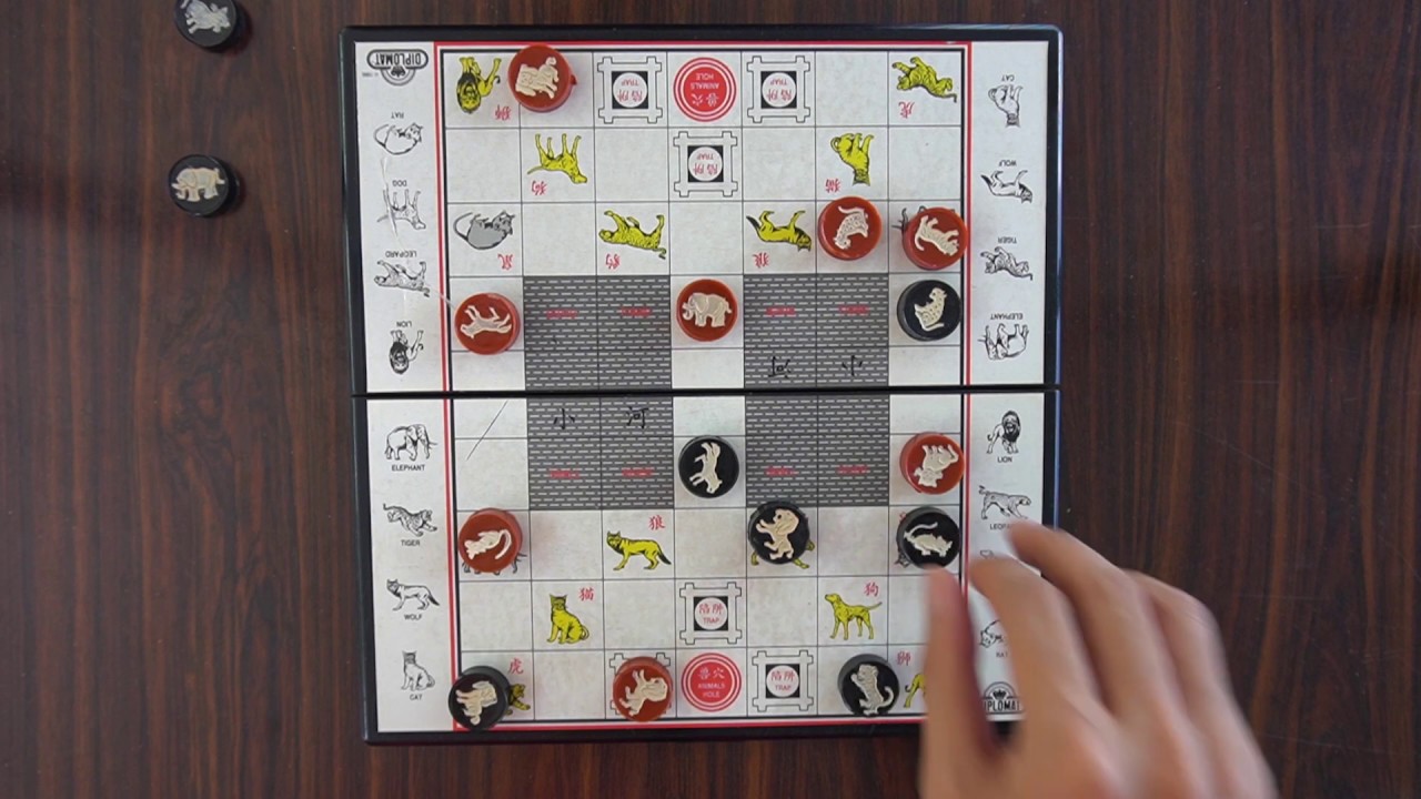現今冷門棋盤卻是當日瘋狂遊戲的 斗兽棋 Previous famous Board Games not that famous anymore? - Animal Chess