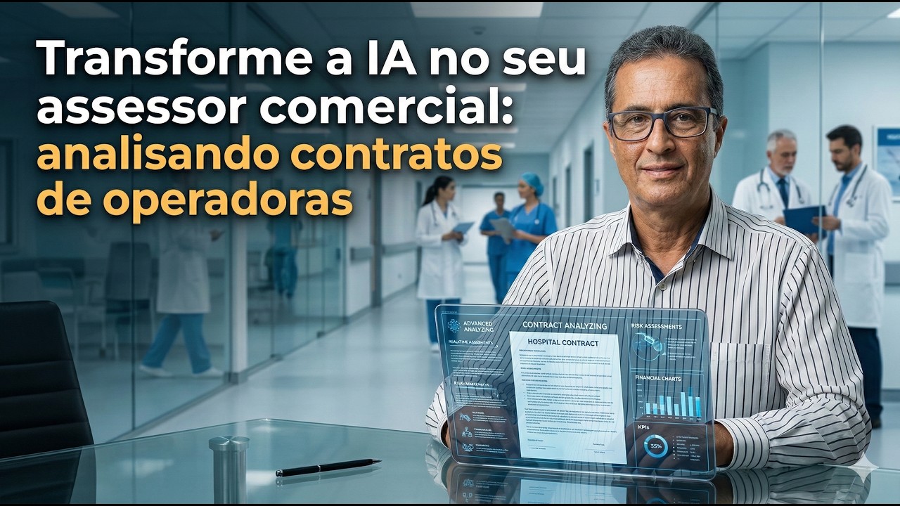 Transforme a IA no seu assessor comercial: analisando contratos de operadoras