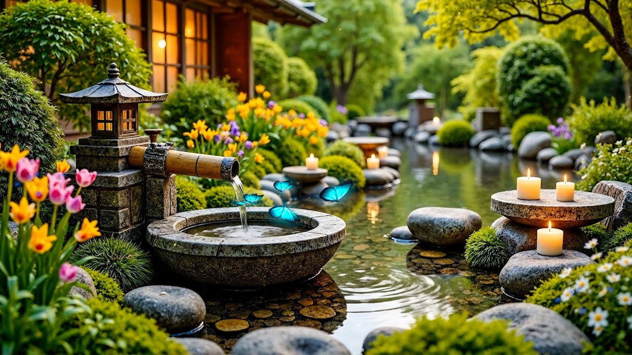 Deep Relaxing Music – Relaxing Music for Healing + Water Sounds, Calm Anxiety & Depression