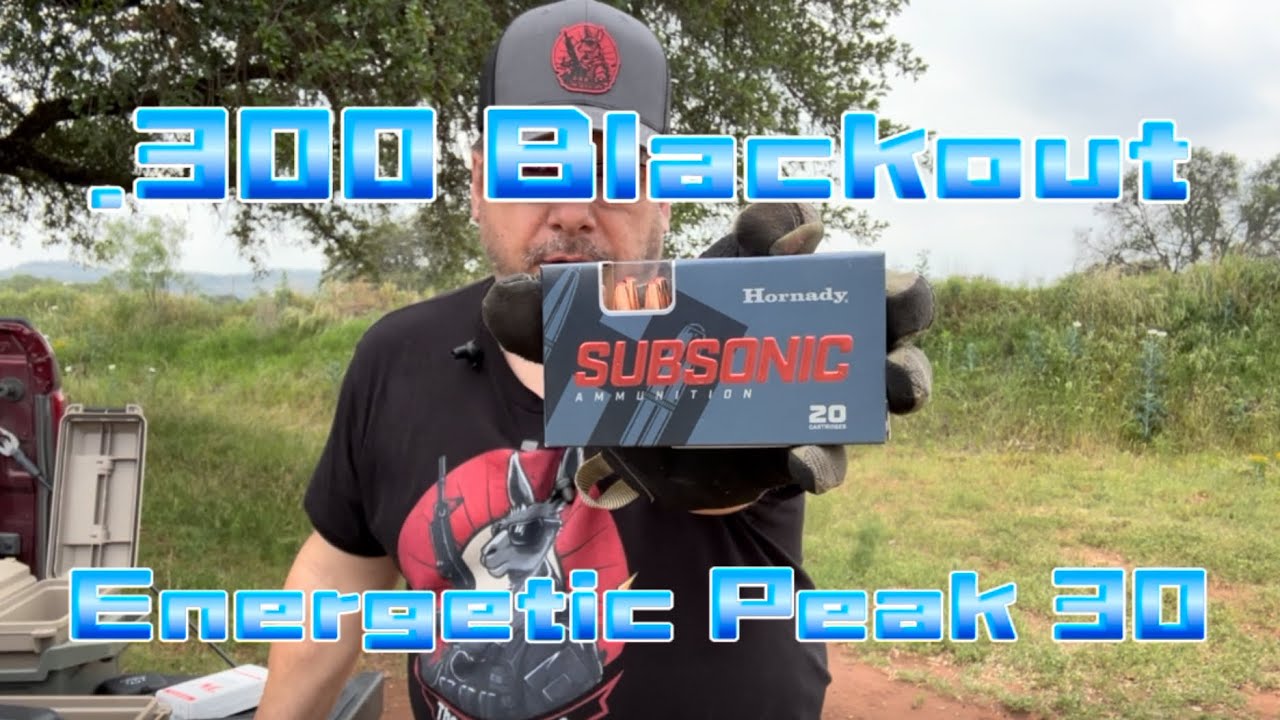 The Perfect Sound: .300 Blackout Suppressed